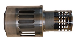 Дефлектор коаксиального дымохода горизонтальный для газового КАРМА NOBLESSE D130/200